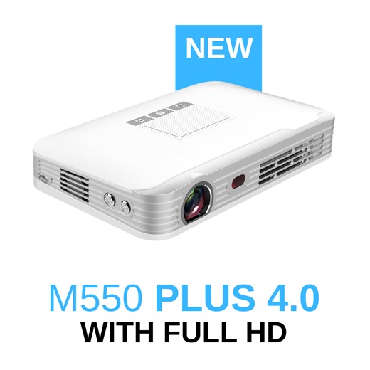 Pico Genie M550 Plus 4.0 1080p Smart Projector (650 lms Full HD Ultra