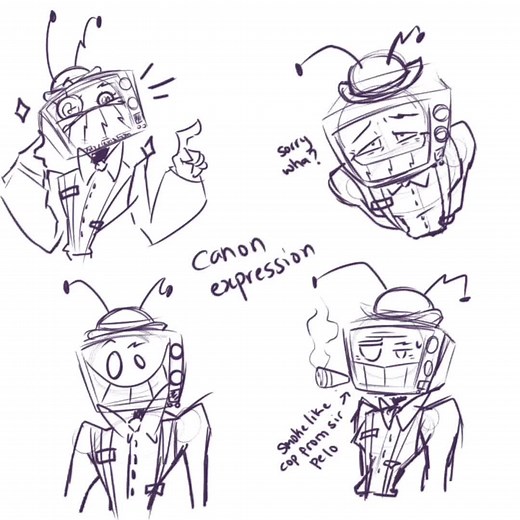 Mr puzzles from smg4 speed lines art #smg4puzzlevision ##smg4mrpuzzles #smg4