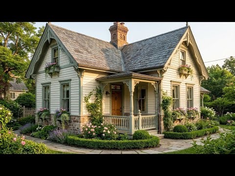 Inside a Beautiful Tiny Victorian Cottage Dream Home
