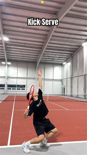 Kick Serve🎯 킥서브도 하체🔥 #tennis #테니스