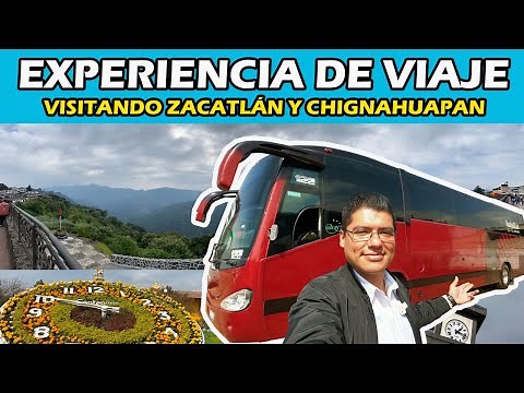 Traveling by bus to Zacatlán and Chignahuapan, Puebla