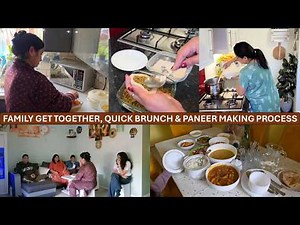 Sisters Meetup - Family Time | Step by Step Paneer Making Process | Stuffed Paratha In Rotimaker
