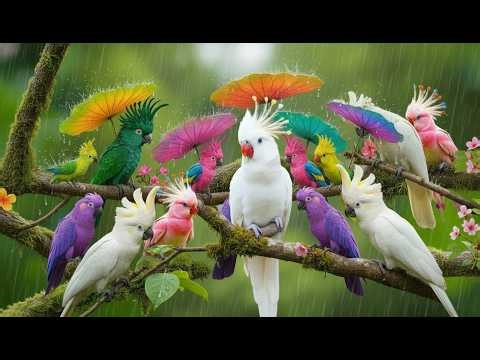 Relax Your Mind and Drift into Calm, Soft Rain and Birds Chirping 🌿🐦 Let the Soul Feel Peace Again