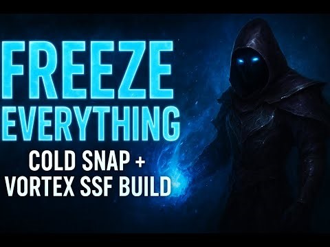 SSF Cold DoT Grind — Cold Snap & Vortex Freeze Everything | Path of Exile