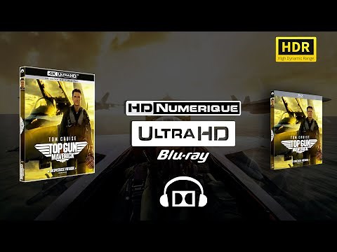[HDR Required] Top Gun Maverick (2022) : 4K Ultra HD vs Blu-ray Comparison [ATMOS Preview 🎧]