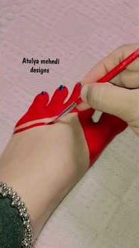 2025Navratri KARWACHUTH SPECIAL TRENDING AALTA MEHNDI DESIGN #bollywood#love#song#dj#navratricolours