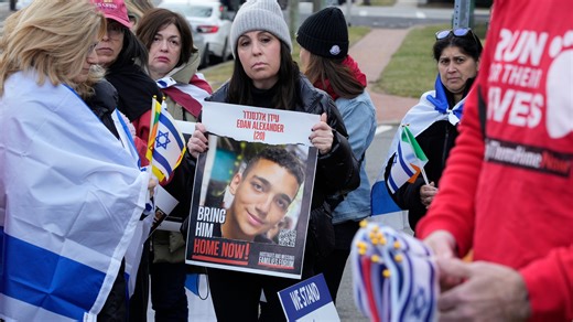 In Tenafly, weekly march keeps focus on Edan Alexander and other Hamas hostages