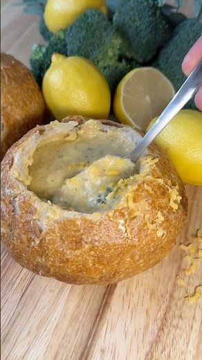 🥦 Panera Style Broccoli Cheddar Soup — Copycat #soup #recipe #asmr