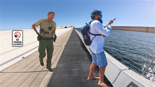FWC closed this fishing bridge after I caught this | Bearded Brad