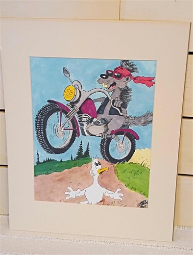 Porcupine Funny Matted Prints - Etsy