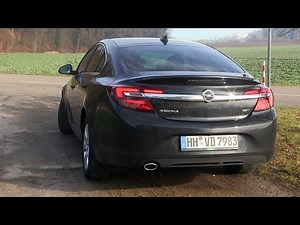 2016 Opel Insignia 2.0 CDTI EcoFlex (170 HP) Test Drive