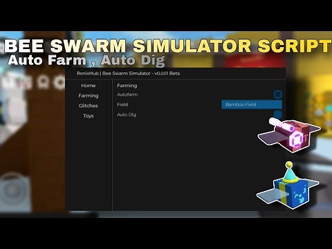 BEE SWARM SIMULATOR SCRIPT | RONIX HUB | AUTO DIG | AUTO FARM