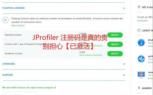 【B站首发】激活JProfiler教程|idea安装JProfiler插件与配置|学习jvm必备工具|JProfiler最新版激活教程