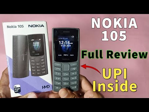 Nokia 105 | Single SIM | Keypad Mobile with Built-in UPI App