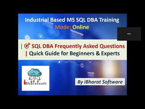 SQL DBA Interview Questions & Answers | Top 10 Most Asked Questions 2025 #sqldba #ibharatsoftware