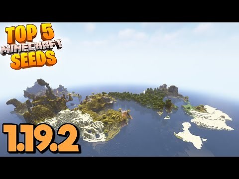 Top 5 SEEDS for Minecraft 1.19.2! (Best Minecraft Wild Update Seeds Java & Bedrock)