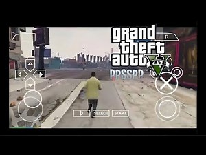 GTA 5 PPSSPP ISO For Android | GTA V PSP Mod