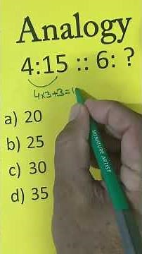 Analogy #maths #mathematic #mathstricks