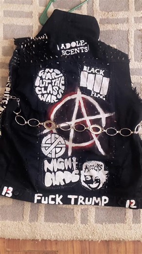 This is so long oops (btw the jacket is unfinished) #punk #lgbtq #transman #transandproud #punktok