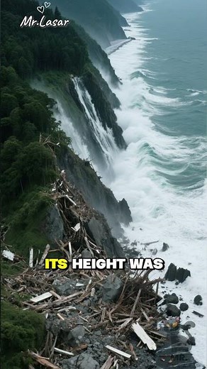 “The Tallest Wave Ever Recorded… And Someone Survived 🌊😱”