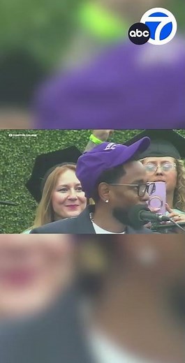 Kendrick Lamar gives surprise commencement speech at Compton College