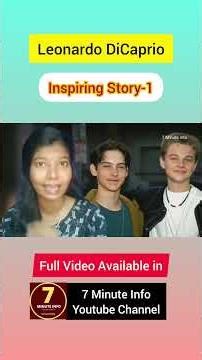 #shorts Leonardo Dicaprio Life History-1 | Titanic Movie | Dicaprio Movies | Inception Movie | Tamil