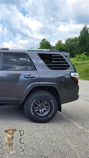 2010-2024 4runner American Flag Window Decal - Etsy