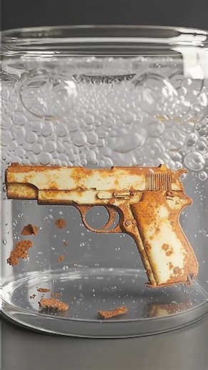 Extreme Rust Removal | Old Gun Restoration Satisfying Transformation