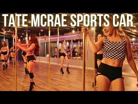 Tate McRae – Sports Car Pole Dance Performance
