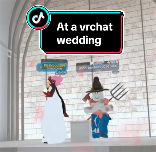 Broo the vrchat wedding was so funny and cute 🥹🥹#vrchat #vrchatfunny #weddingday #virtualreality #xyxabc their lesbians btw :|