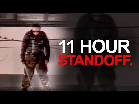 Guy with sword vs 50 cops