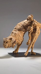 153K views · 4.7K reactions | Beautiful movement and connection seen in "Symbiosis" by @olivierbertrandsculpture 360° shooting in @pertsatofilms studio with @galerielevaillant and @pertusatollywood. #beautifulbizarre #contemporarysculpture #contemporaryart #unitedkingdom #wildlifesculpture #wildlife #tiger #monumentalsculpture #artlovers | Beautiful Bizarre Magazine | Facebook