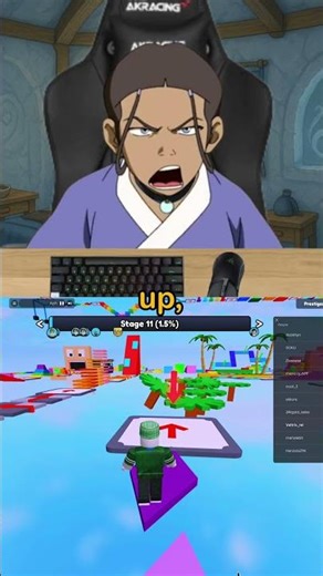 💪He is the strongest😱#avatarthelastairbender #roblox #shorts