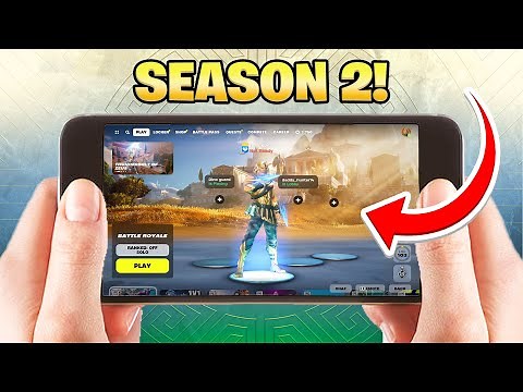 How to DOWNLOAD Fortnite Mobile on IOS & ANDROID! (Season 2)