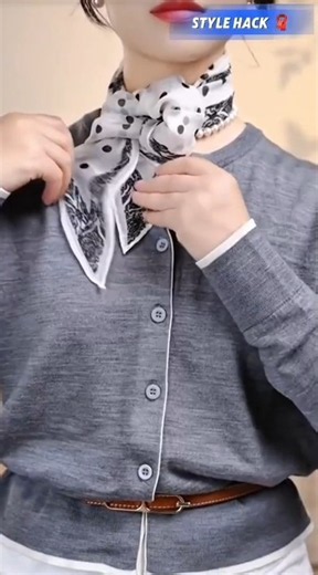 💫 How to Wear a Scarf Like a Fashion Pro #StyleInspo #ChicStyle #FashionAdvice