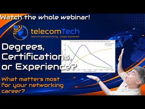 Degrees, Certifications, or Experience: What Matters Most for Your Networking Career?