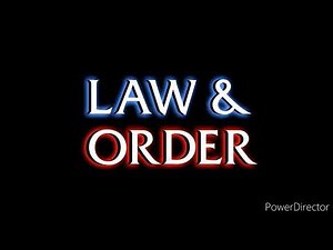 Law & Order Theme (1999-2000)