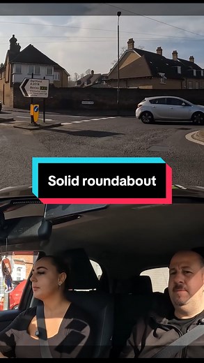 Solid roundabout #drivingtesttips #automatic #driving #sidcup #roundabout #drivingtest #drivinglesson #drivinginstructor #ilearner | I-Learner Driving School