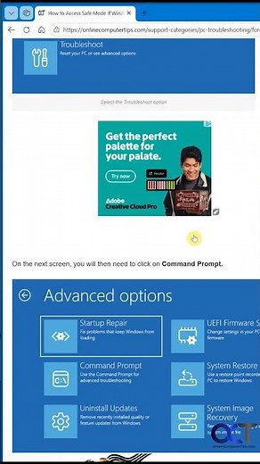 Copy a Specific Location on a Web Page to Send to Someone Else Using Edge Copy Link to Highlight.