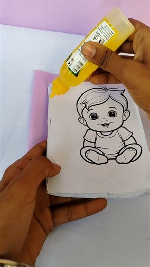 Handmade Coloring Book Using Paper 🎨📖!#artandcraft