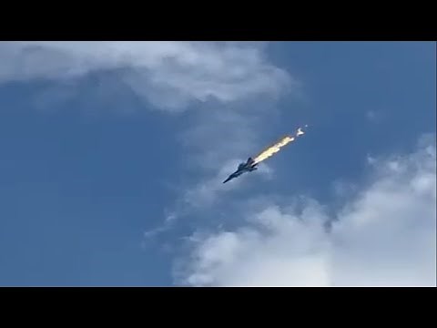 Russian MiG 31 Fighter Jet Crashes During Training Flight in Russia