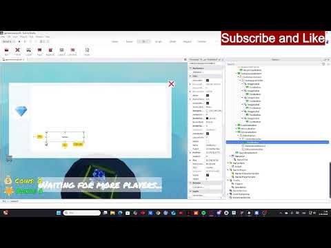 Making A UI desing + Coding on my First Game Ever On Roblox (Using Ai to help LOL)