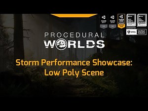 Storm - Low Poly Performance - 15x Unity