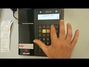 Ristampa Scontrino Telematico Olivetti Form 200 e Form 100
