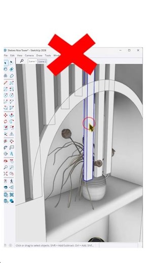 SketchUp → AI render in minutes ✨Turn a simple 3D model into a clean architectural visual