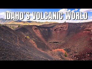 Craters of the Moon National Monument Otherworldly Volcanic Landscape 4K Idaho