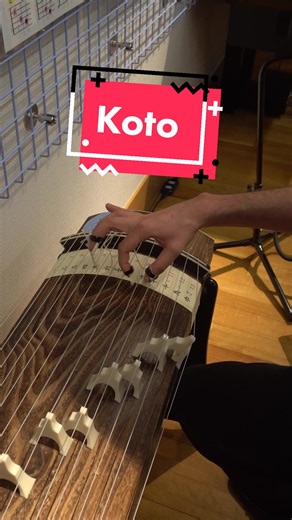 Playing a Koto in Japan 😍 #koto #instruments #japan #Japanese #music