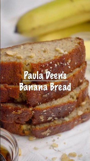 Paula Deen Banana Bread Recipe 🍞 #pauladeen #bananabread
