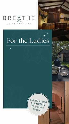 🌿 For the Ladies – A Three-Hour Escape 🌿 Take time to pause, breathe, and reconnect with yourself. Join us for the Breathe Mini Wellness Retreat, a restorative three-hour experience designed to support relaxation, wellbeing, and connection. Your retreat includes: • Gentle, somatic, guided Breathwork session • Glass of bubbly, cheese platter or healthy refreshments • Warm and/or ice baths • Traditional sauna • Compression boots for leg massage • Sponsored door prizes Private wellness space, Bal