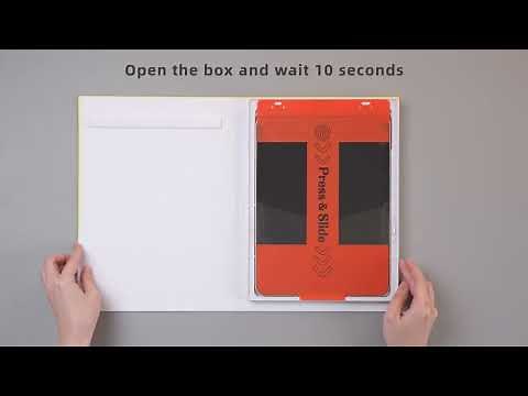 SPARIN W06 Installation Guide for Tablets Screen Protector with Easy Application Tray Box